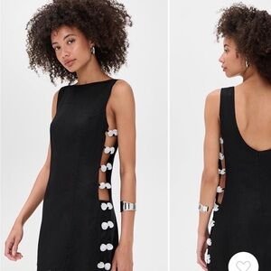 NWT VRG GRL Tia Linen Mini Dress